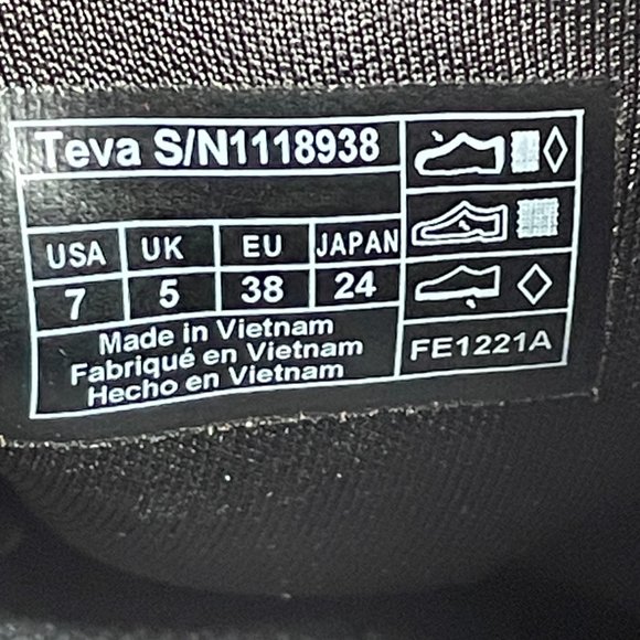 Teva Gateway Swift Women's Size 7 Trail Running Shoes Aragon Trainers Sneakers - Picture 15 of 15